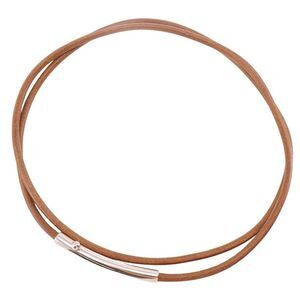 Hermes Leather Metal Belt